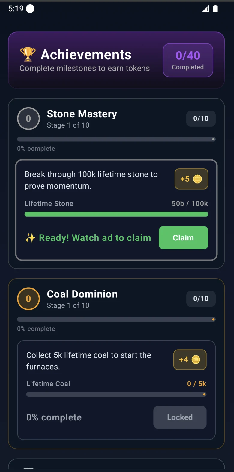 Infinite Idle (Beta) screenshot